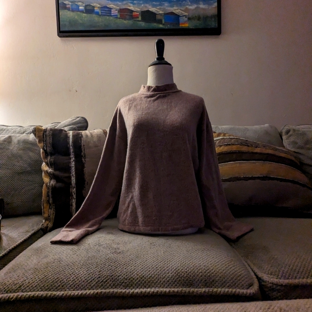 Abound women's small mock turtleneck sweater